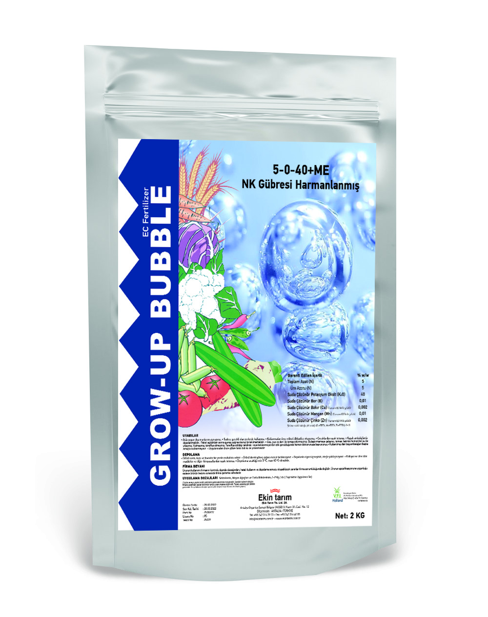 Grow UP BUBBLE 2 KG